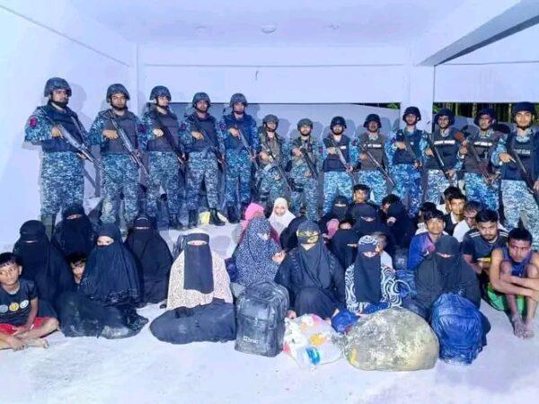 টেকনাফে পাহাড়ি এলাকায় যৌথ অভিযানে উদ্ধার ৩৯ জন, আটক ২ পাচারকারী