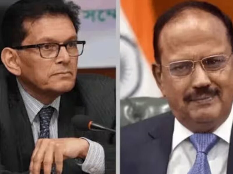 বাংলাদেশের জাতীয় নিরাপত্তা উপদেষ্টার সঙ্গে বৈঠক অজিত ডোভালের