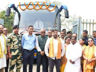 ১৮ মাস পর ফের চালু হলো ঢাকা হয়ে কলকাতা-আগরতলা বাস সার্ভিস