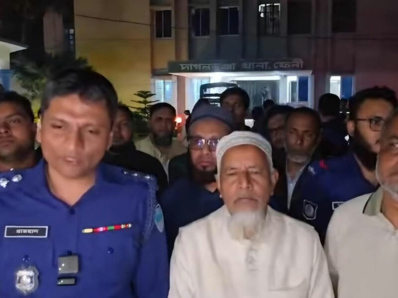 দাগনভূঞায় জামায়াত নেতার বাড়িতে ব্যালট: পুলিশ কেন তল্লাশি চালালো? থানা ঘেরাও