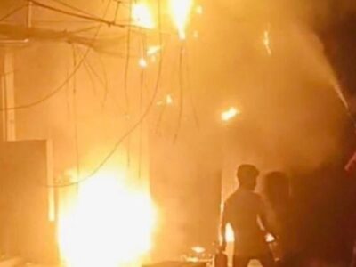 গাজীপুরে ট্রান্সফরমার বিস্ফোরিত হয়ে তিনজন অগ্নিদগ্ধ