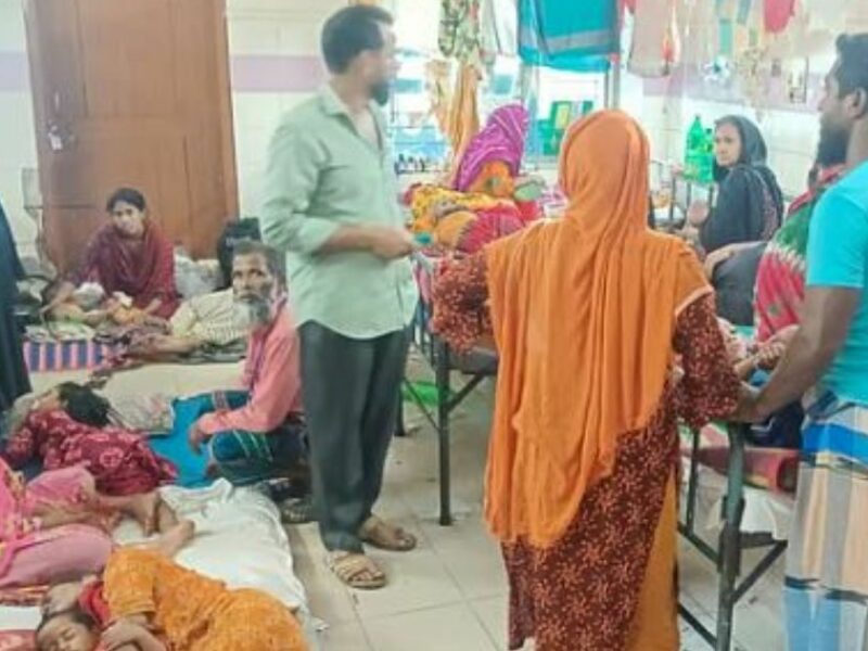 রাজশাহীতে মহামারী আকার ধারণ করেছে হাম, আইসিইউ সংকটে বাড়ছে শিশুমৃত্যু