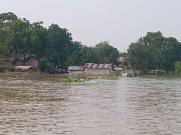 ৪ নদীর পানি বিপৎসীমার ‍ওপরে, বন্যার শঙ্কা