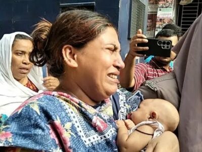 দেড় মাসের দুধের শিশুসহ যুব মহিলা লীগ নেত্রী শিল্পীকে কারাগারে পাঠানো হলো