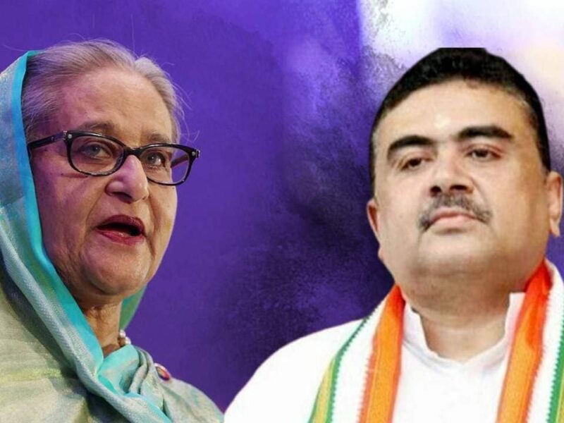 শেখ হাসিনাই বাংলাদেশের বৈধ প্রধানমন্ত্রী: বললেন পশ্চিমবঙ্গের বিজেপি নেতা শুভেন্দু অধিকারী
