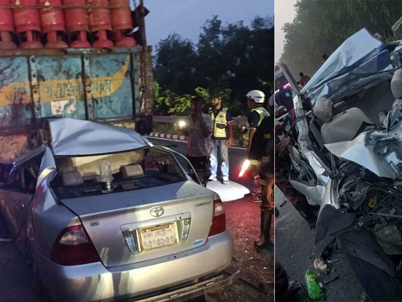 মঙ্গলবার ভোরে ভাঙ্গায় দাঁড়িয়ে থাকা ট্রাকে ঢুকে পড়ল প্রাইভেট কার, নিহত ৫
