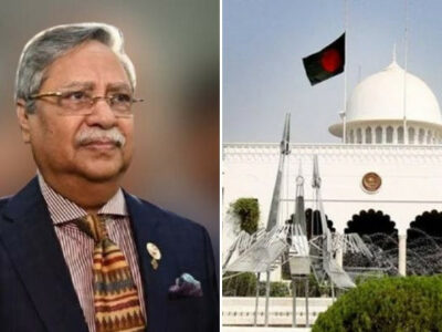 সাবেক রাষ্ট্রপতি মো. সাহাবুদ্দিন বঙ্গভবন ছাড়ছেন আজ