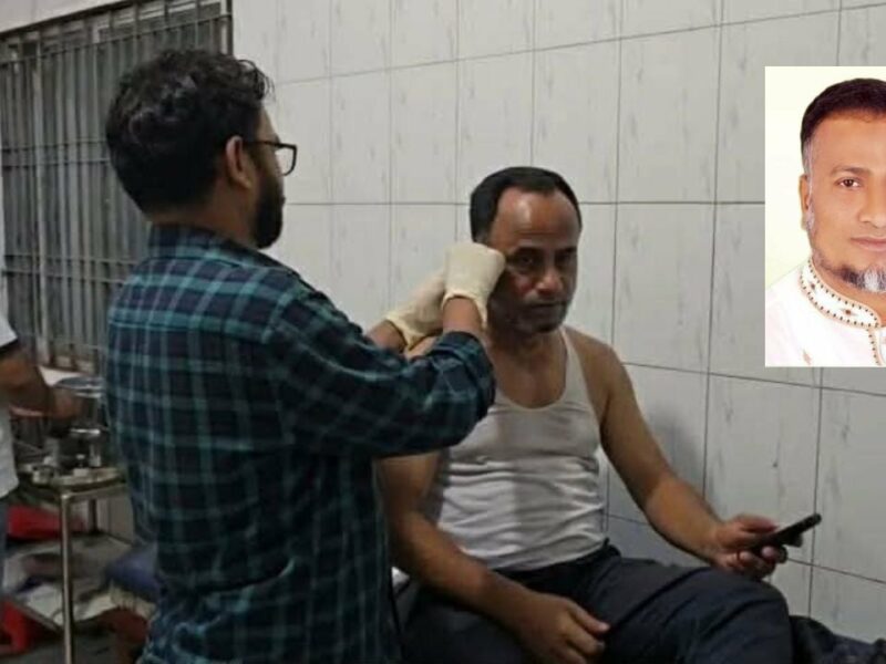 নরসিংদীতে ব্যবসায়ীর কান কামড়ে দিলেন বিএনপি নেতা!