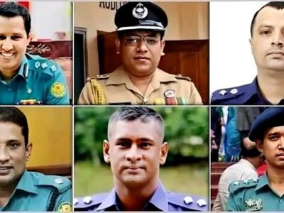 চাকরি গেল বিপ্লব, সুদীপসহ ছয় পুলিশ কর্মকর্তার