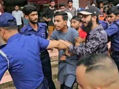 ‘বানিয়াচং থানা জ্বালিয়েছি, এসআই সন্তোষকে পুড়িয়েছি’: স্বঘোষিত পুলিশ হত্যাকারী জুলাইযোদ্ধা মাহাদি গ্রেপ্তার