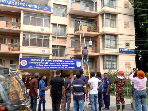 মেহেরপুরে বিভিন্ন স্থান থেকে বোমাসদৃশ বস্তু উদ্ধার!