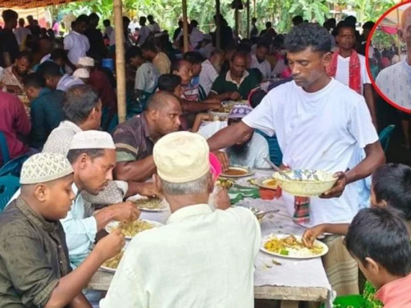 জীবদ্দশাতেই নিজের ‘চল্লিশা’ করলেন রফিকুল, খাওয়ালেন ৮ হাজার মানুষ