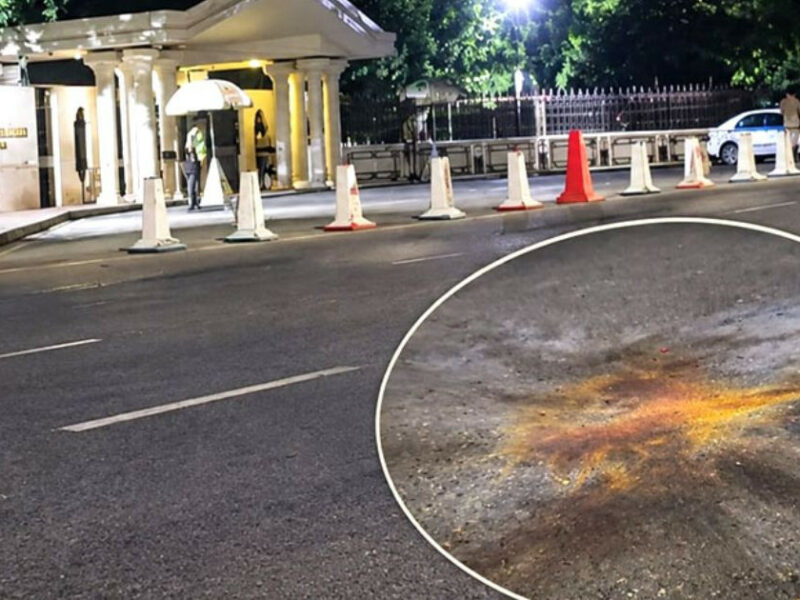 প্রধানমন্ত্রীর কার্যালয়ের সামনে ককটেল বিস্ফোরণ, জড়িতদের খুঁজে বেড়াচ্ছে পুলিশ