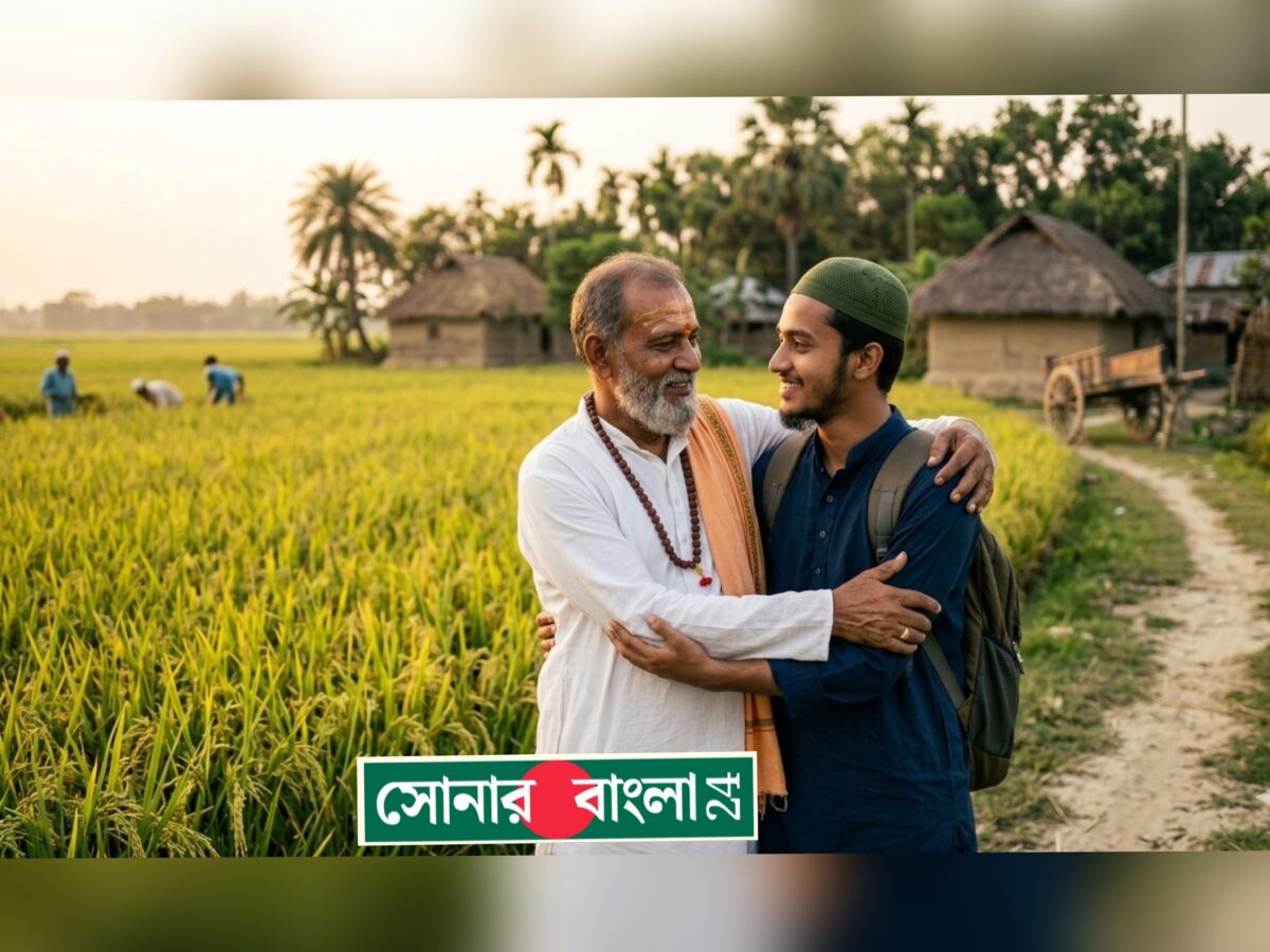 সম্পত্তি না থাকায় চাকরিটাই চলে যাচ্ছিলো! অতঃপর মুসলমান যুবককে নিজের এক শতক জমি লিখে দিলেন প্রতিবেশী সনাতনী ব্যক্তি, রেজিস্ট্রেশন খরচটাও দিলেন