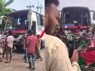ময়মনসিংহে বাস ও সিএনজির মুখোমুখি সংঘর্ষে ঘটনাস্থলেই ৭ জন নিহত! এখানে ওখানে পড়ে আছে লাশ