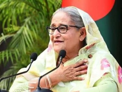 আওয়ামী লীগকে নির্বাচনে ফেরানোর দাবি নিয়ে জাতিসংঘের দ্বারস্থ হলেন শেখ হাসিনা