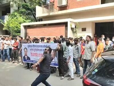 জাতীয় পার্টির চেয়ারম্যান জি এম কাদেরের বাসায় হামলা, ভাঙচুর!